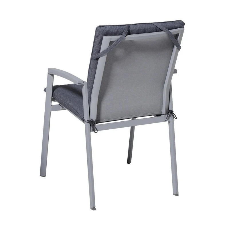 Madison stapelstoelkussen Outd Manchester denim grey 97x49 cm