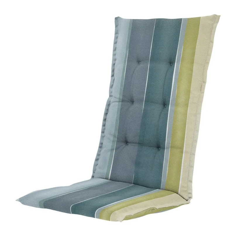 Madison stoelkussen hoge rug Nox azure 123x50 cm