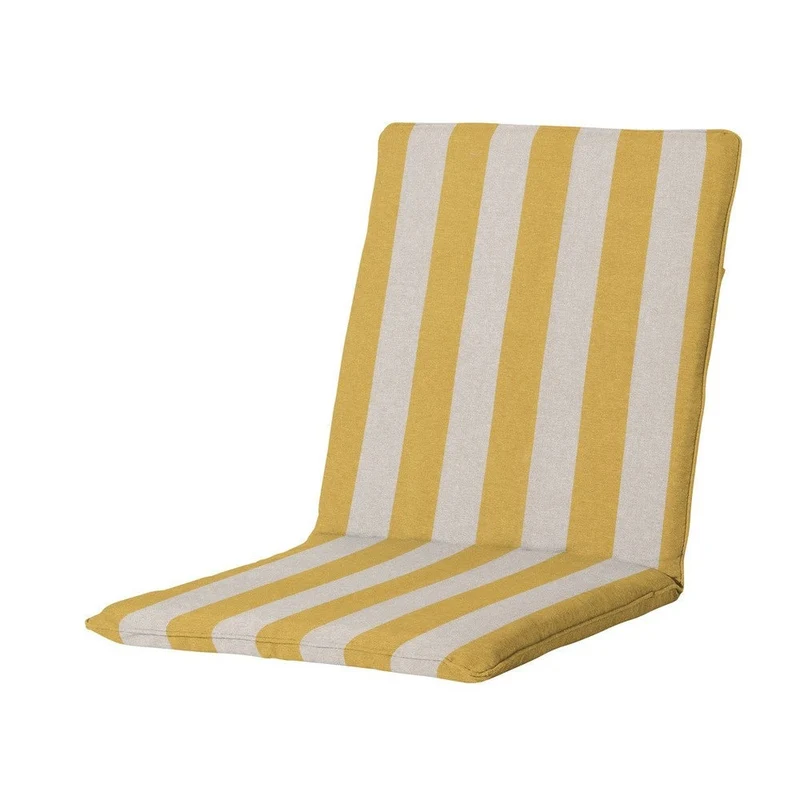 Madison stapelstoelkussen Amora mustard 97x49 cm
