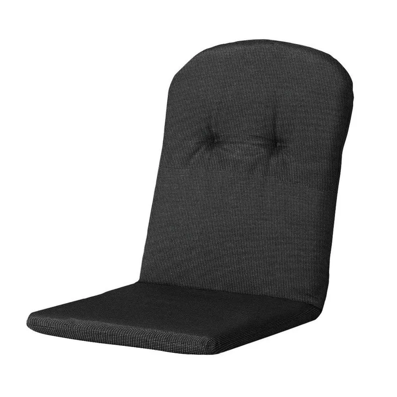 Madison kuipstoelkussen Rib black 96x45 cm