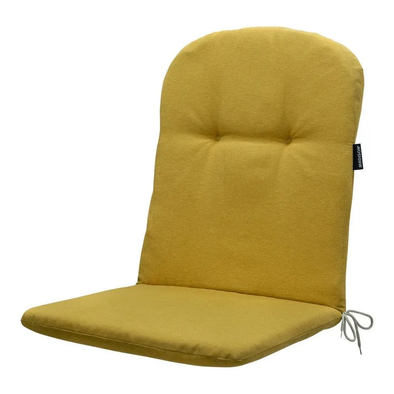 Madison kuipstoelkussen Panama mustard 96x45 cm
