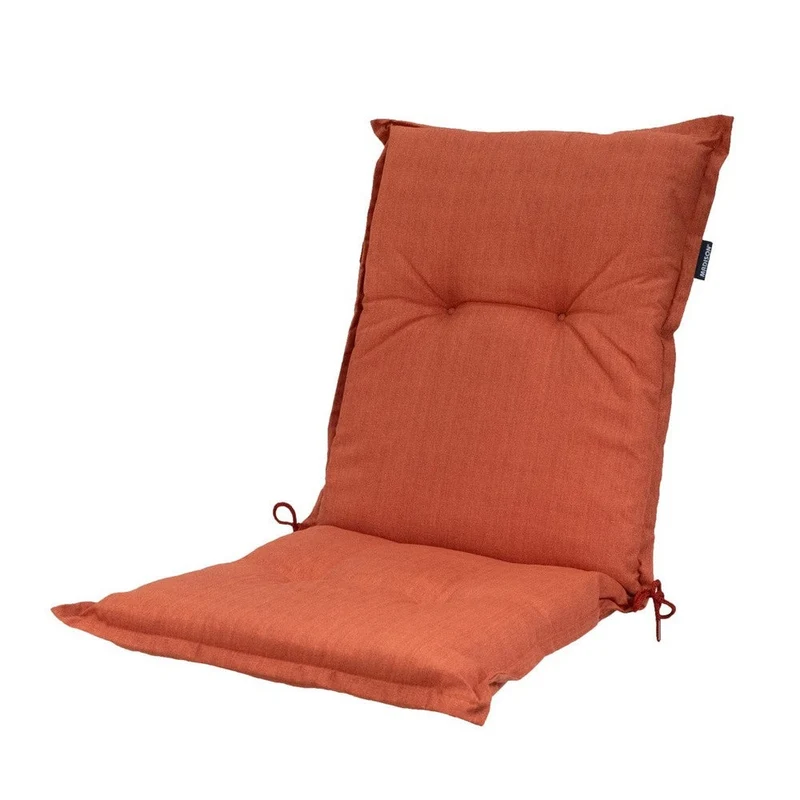 Madison stoelkussen lage rug Basic terra 105x50 cm