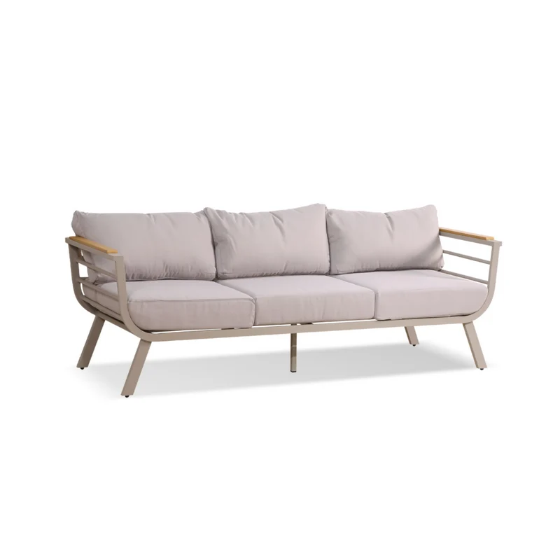 York aluminium tuinbank 3-zits 210cm