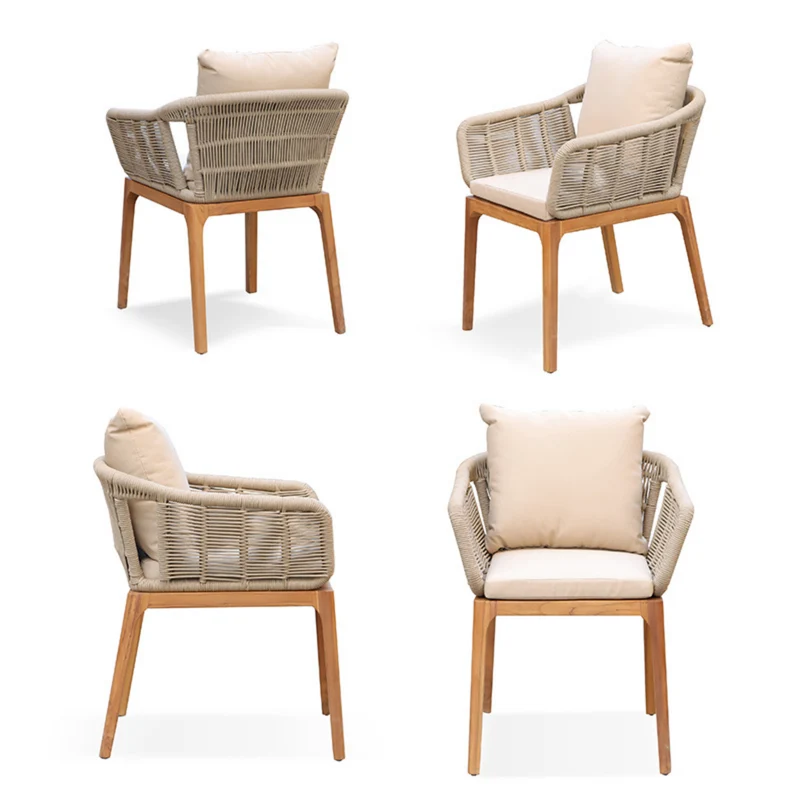 Arora dining tuinset teakhout 8 personen