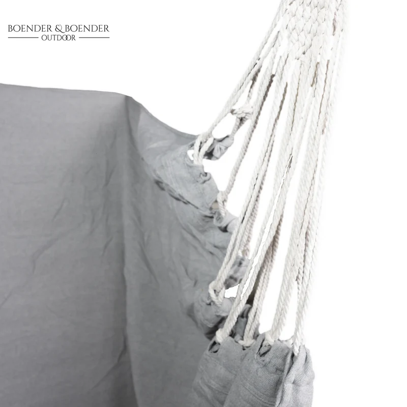 Boender Outdoor Hangstoel - Zit Hangmat Grijs