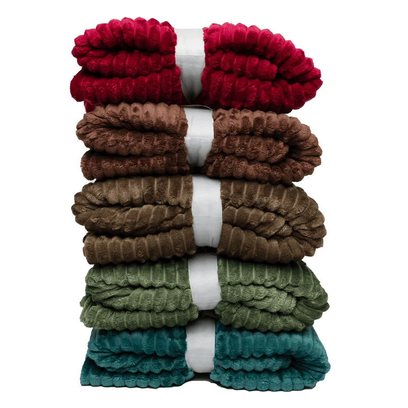 Boender Outdoor Fleece deken – fleece plaid – Bruin - 150x200cm