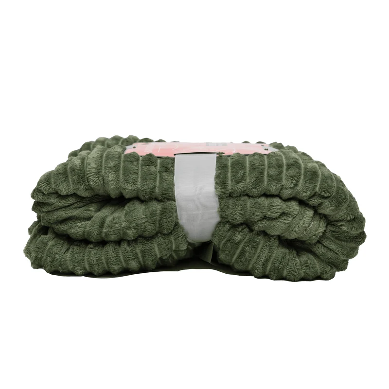 Boender Outdoor Fleece deken – fleece plaid – Groen - 150x200cm