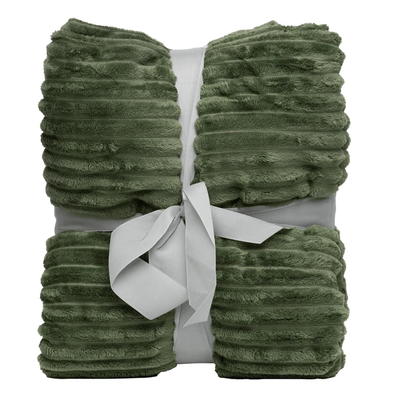 Boender Outdoor Fleece deken – fleece plaid – Groen - 150x200cm