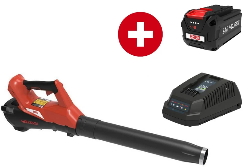 Sabo Accu-Laubbläser LB-660 mit 4 Ah Akku und Ladegerät