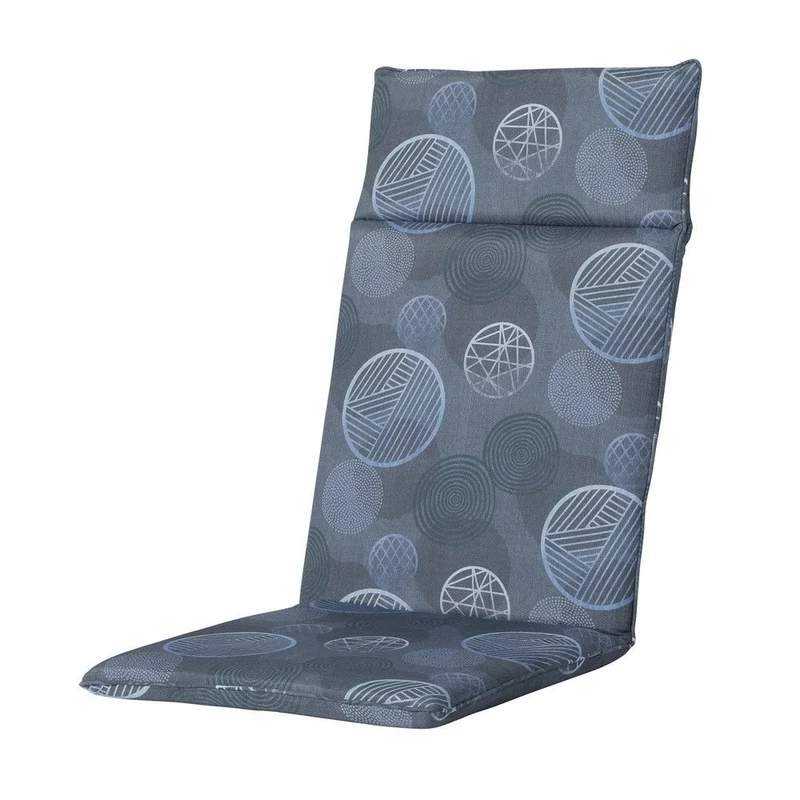 Madison universeel kussen hoge rug Circle blue 120x50 cm
