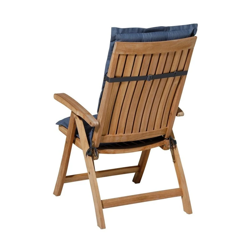 Madison stoelkussen lage rug Panama safier blue 105x50 cm