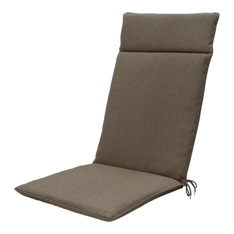 Madison universeel kussen hoge rug Taupe canvas eco+ 120x50 cm