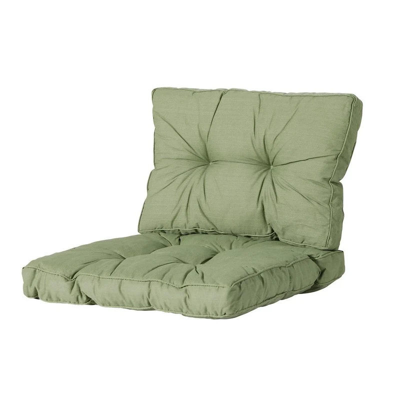 Madison Florance rugkussen Basic green 43x60 cm