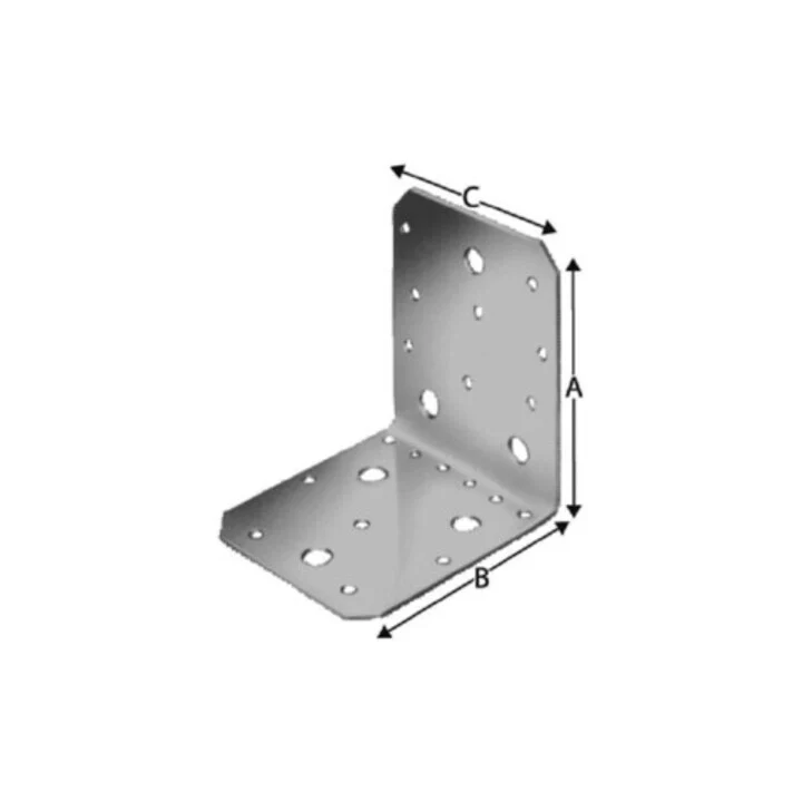 B-Ware Simpson Strong Tie Winkelverbinder Winkel Metallwinkel AB105 Stahl feuerverzinkt