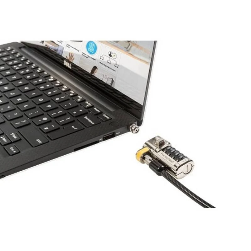 B-Ware Dell Laptopschloss Notebookschloss Zahlenschloss Kensington Clicksafe Lock 1.8m