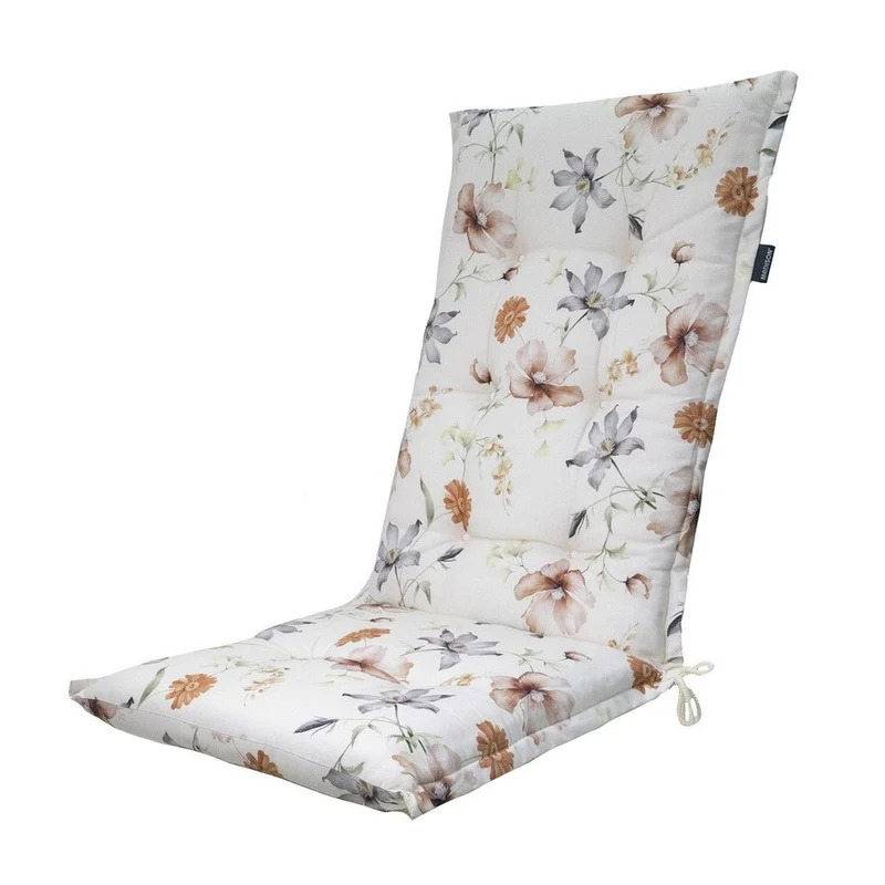 Madison stoelkussen hoge rug Florina natural 123x50 cm
