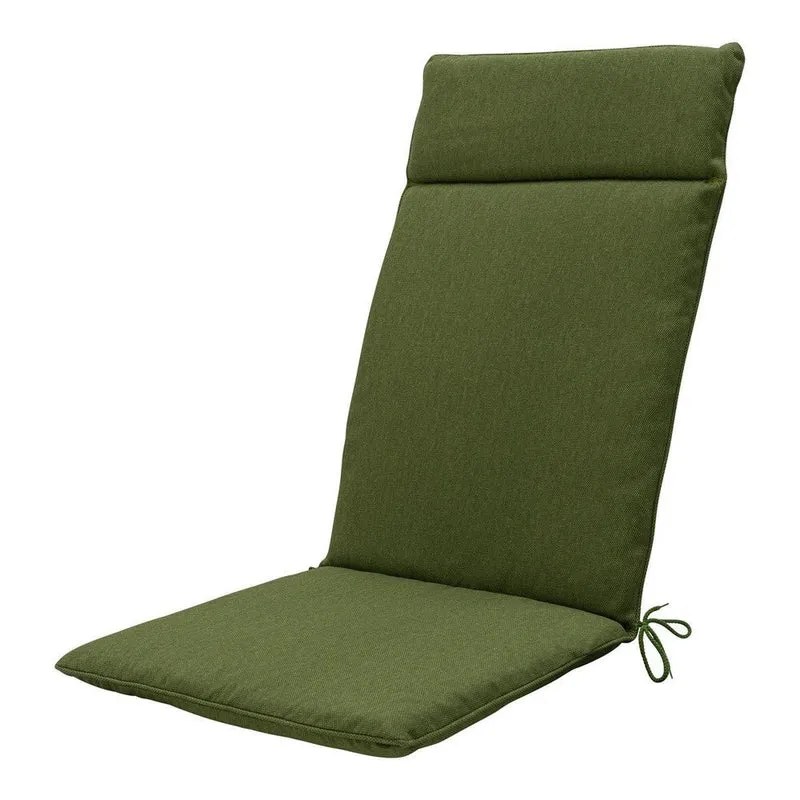 Madison universeel kussen hoge rug Moss green canvas eco+ 120x50 cm
