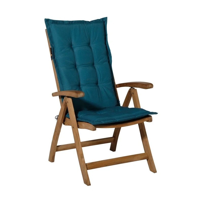 Madison stoelkussen lage rug Panama sea blue 105x50 cm