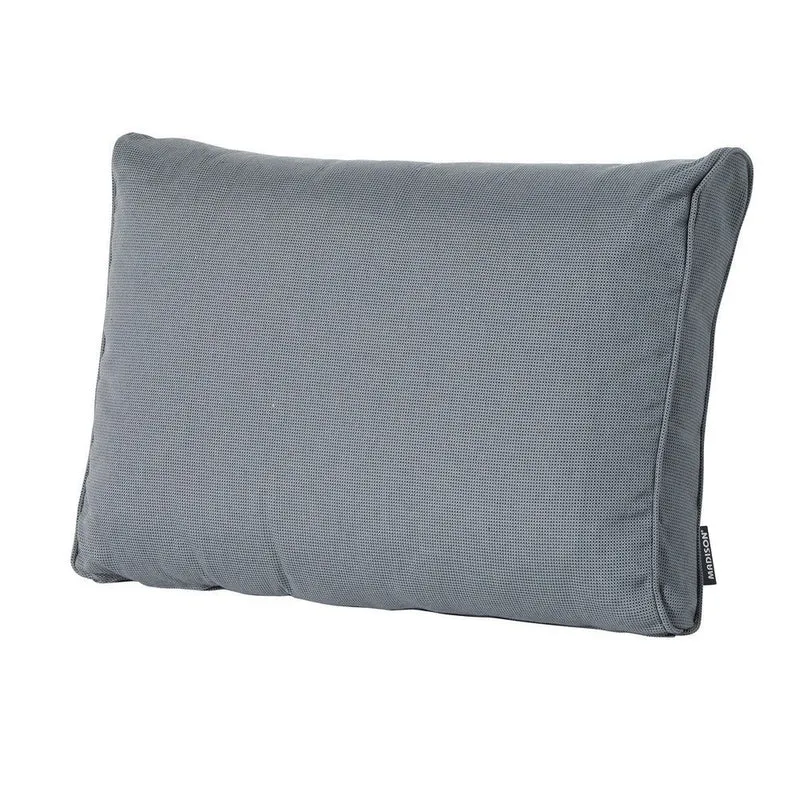 Madison lounge rugkussen Rib grey 40x73 cm