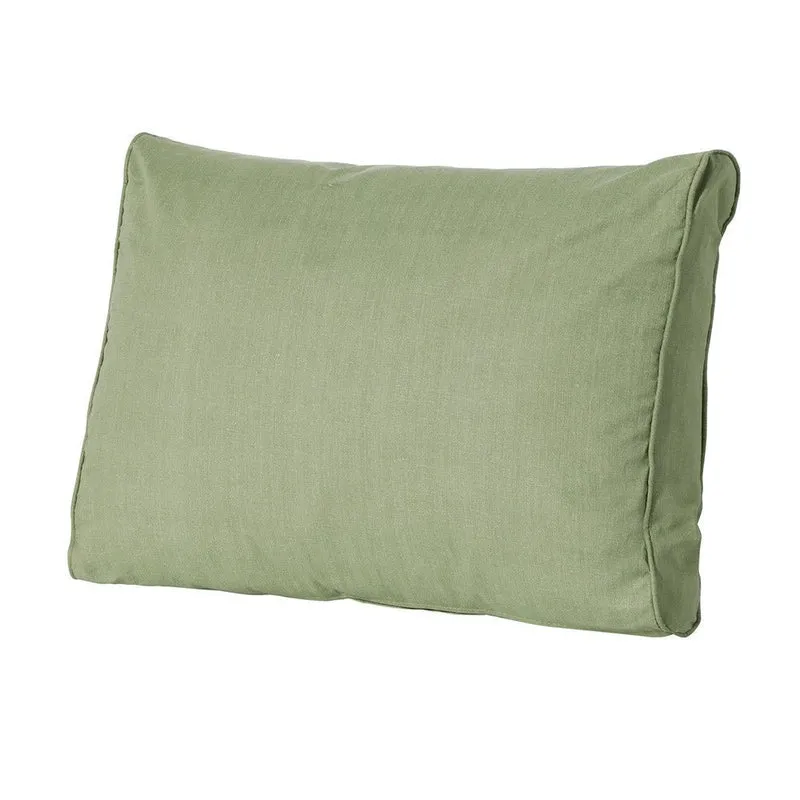 Madison lounge rugkussen Basic green 40x60 cm