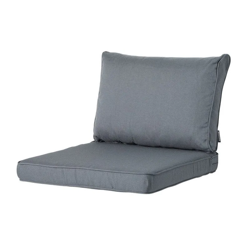 Madison lounge zitkussen Rib grey 73x73 cm