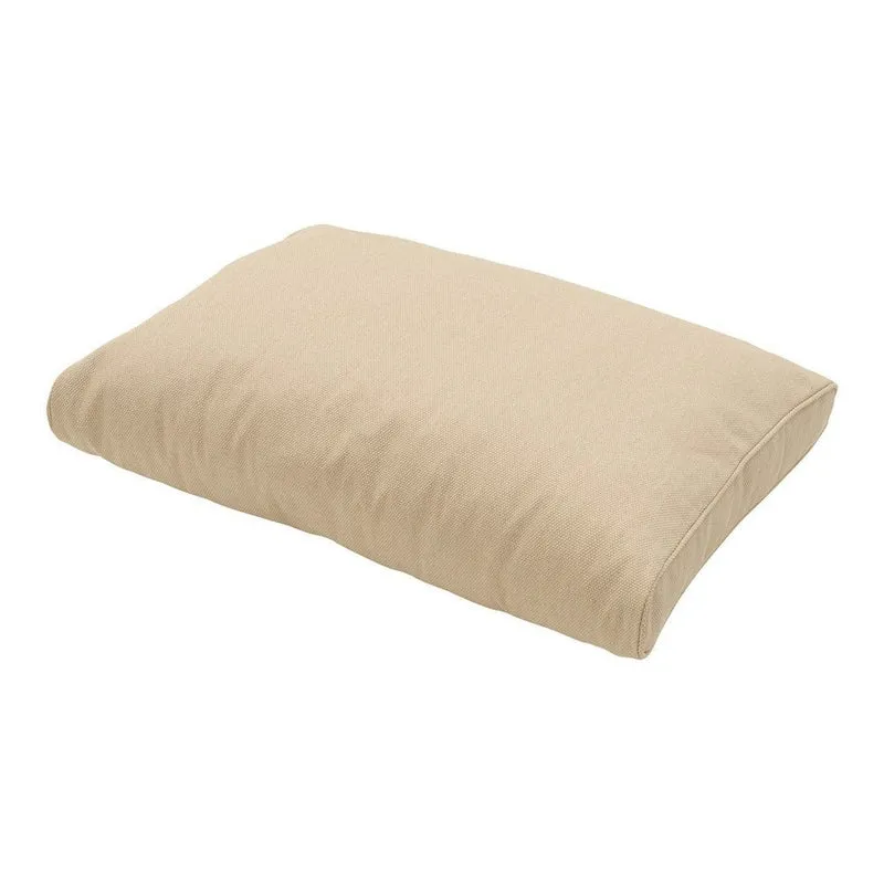 Madison lounge rugkussen Beige canvas eco+ 40x60 cm