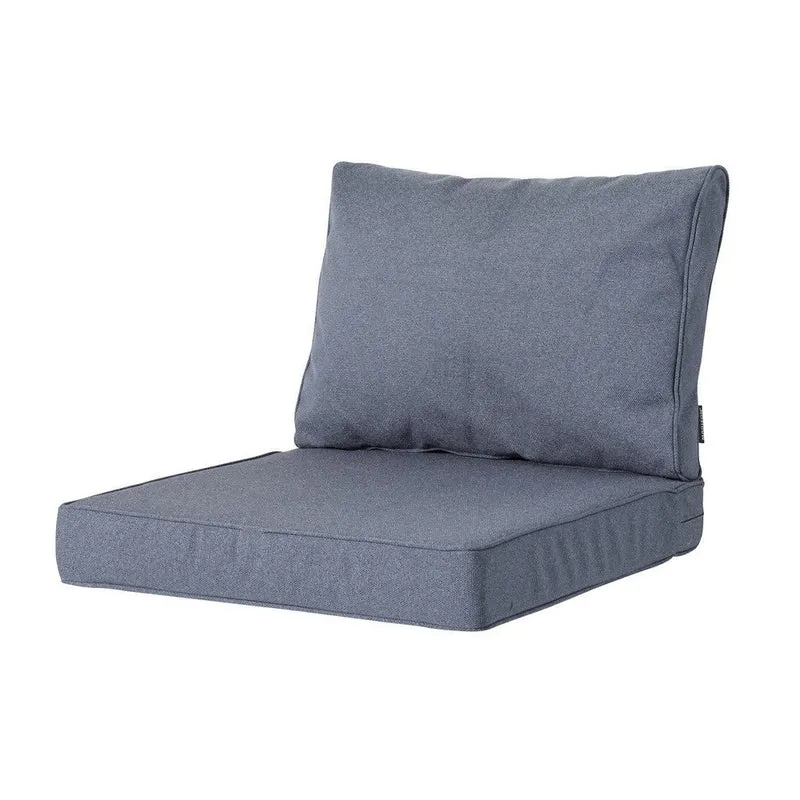 Madison lounge rugkussen Manchester denim grey 40x73 cm