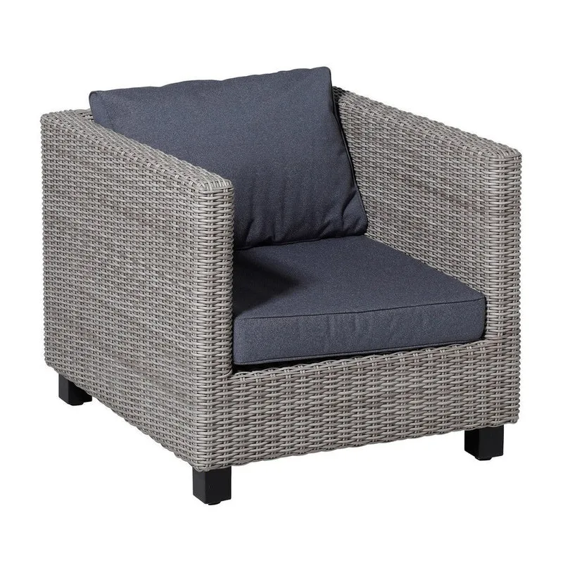 Madison lounge rugkussen Manchester denim grey 40x60 cm