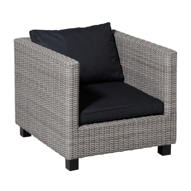 Madison lounge rugkussen Basic black 40x60 cm