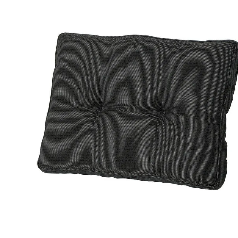 Madison Florance zitkussen Rib black 60x60 cm