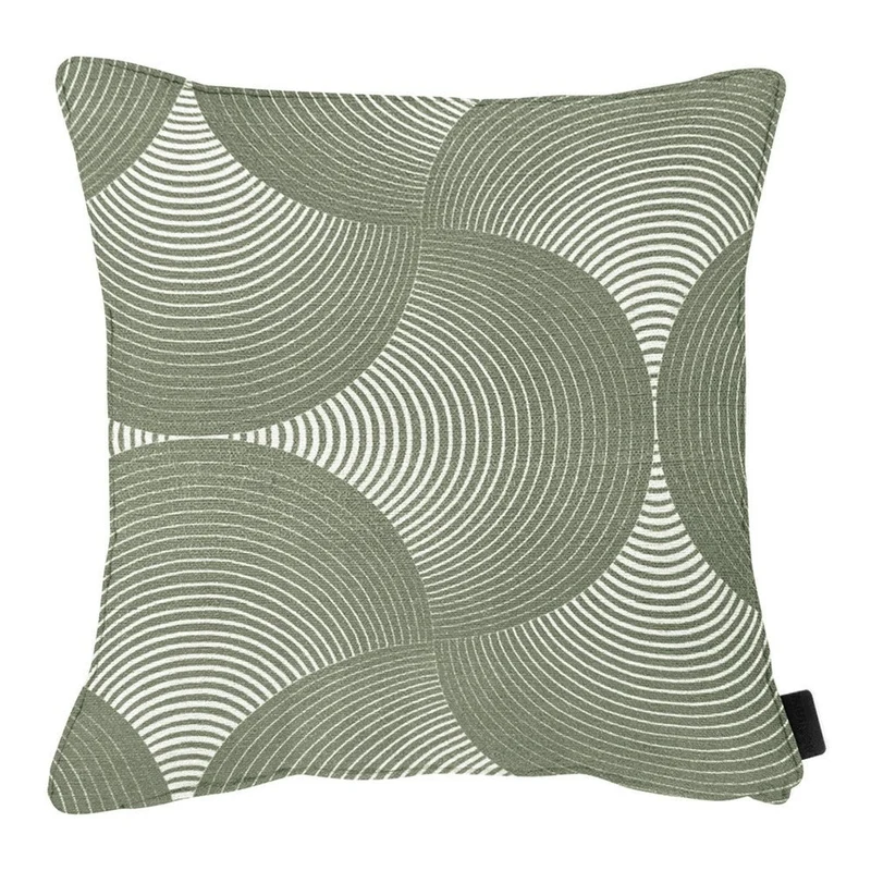 Madison sierkussen O WR Napels rondo khaki 50x50 cm