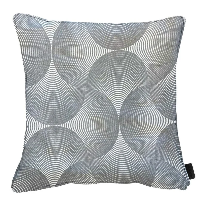 Madison sierkussen O WR Napels rondo grey 50x50 cm