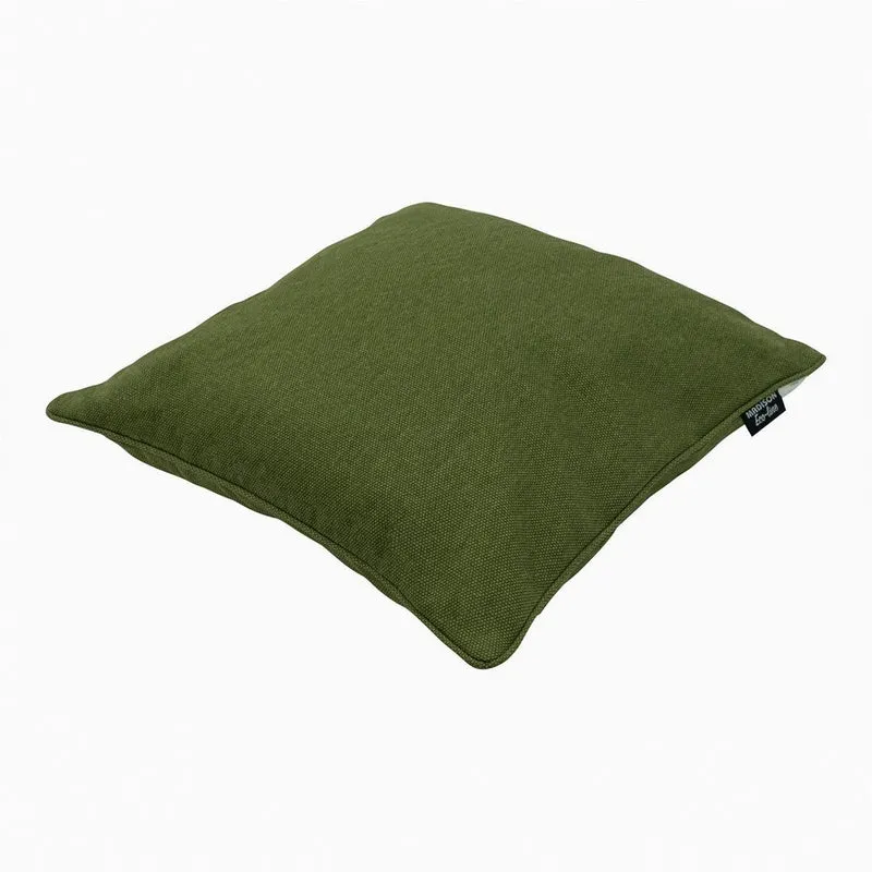 Madison sierkussen Moss green canvas eco+ 50x50 cm
