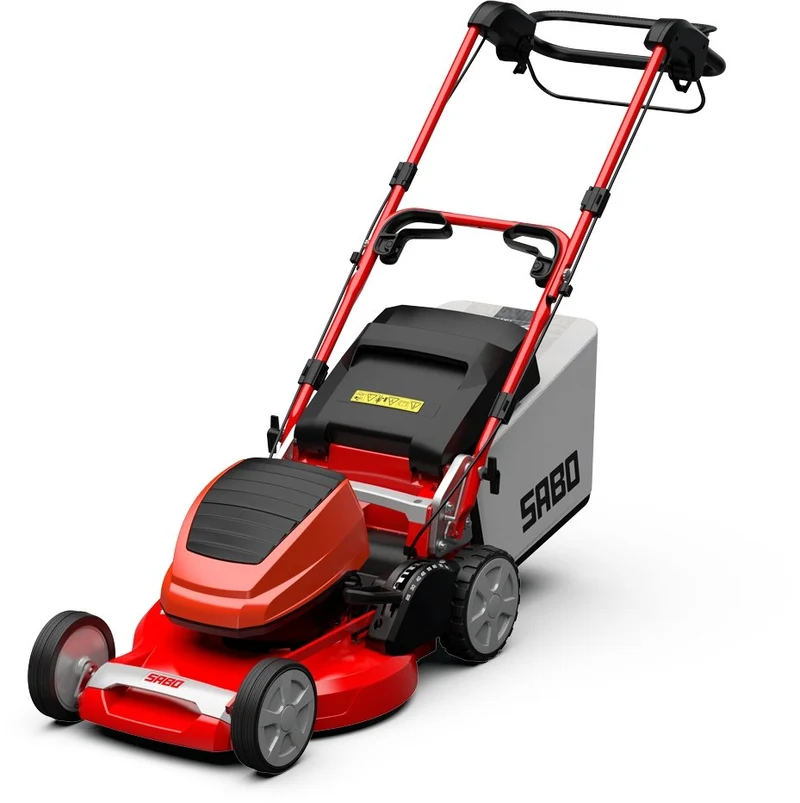 Sabo Akku-Rasenmäher 47-Accu VARIO mit 3 x 4 Ah Akku und Schnellladegerät