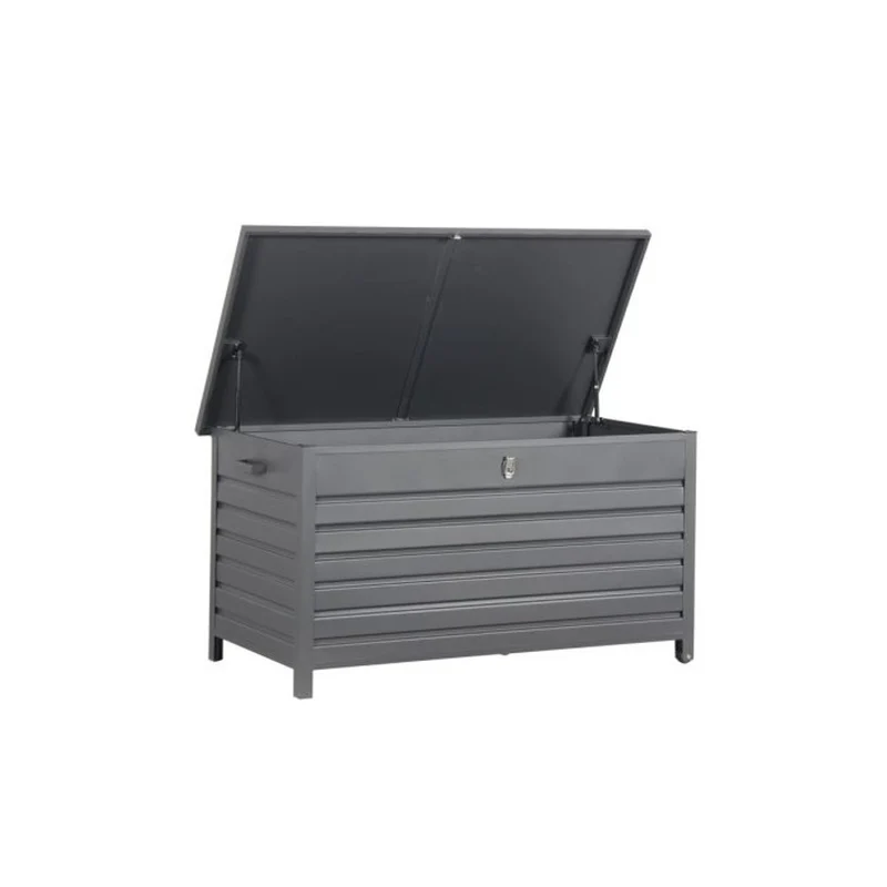 Garden Impressions Cambridge kussenbox aluminium 141x73 cm carbon black