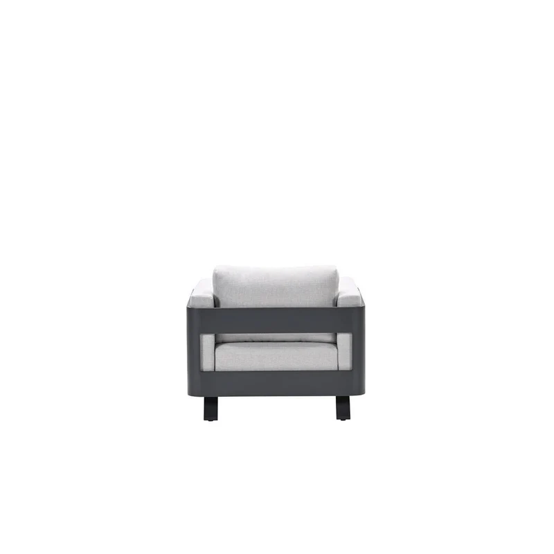 Garden Impressions Realdo lounge fauteuil carbon black valley sand