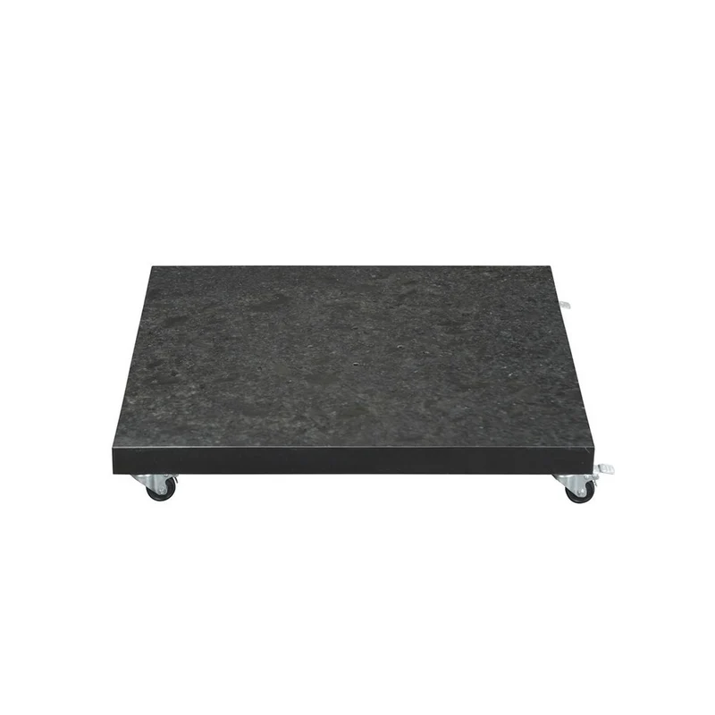 Garden Impressions Special Hawaii granieten parasolvoet 90 kg royal antraciet met wieltjes