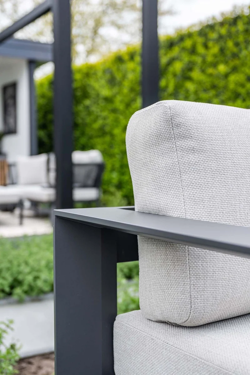 Garden Impressions Levanto loungetafel 140x68 cm carbon black