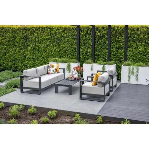Garden Impressions Levanto loungetafel 140x68 cm carbon black