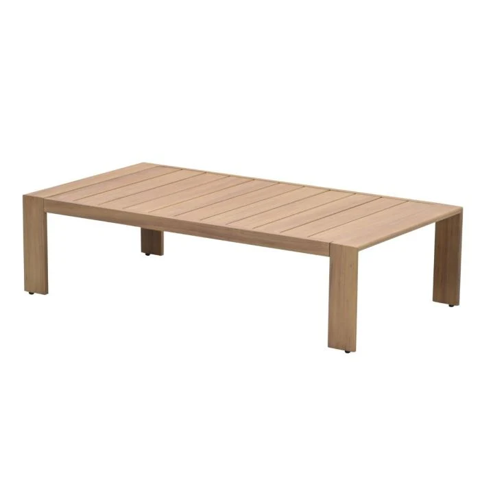 Garden Impressions Chicago lounge tafel 125x65xH35 cm natural teak look
