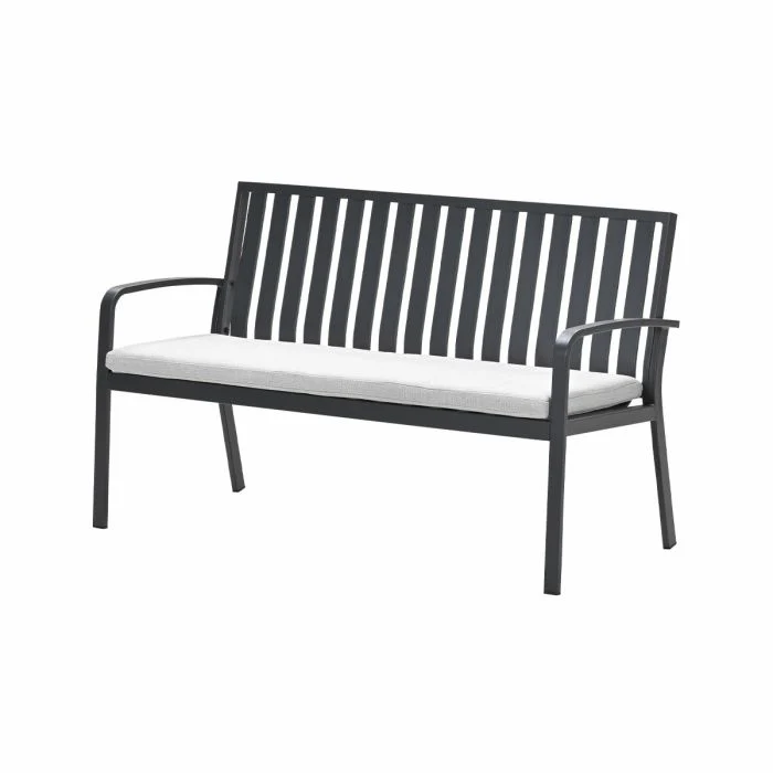 Garden Impressions Pisa parkbank aluminium taupe valley sand