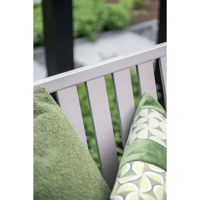 Garden Impressions Pisa parkbank aluminium taupe valley sand