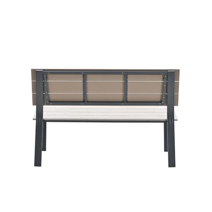 Garden Impressions Jondal parkbank carbon black light teak Vironwood