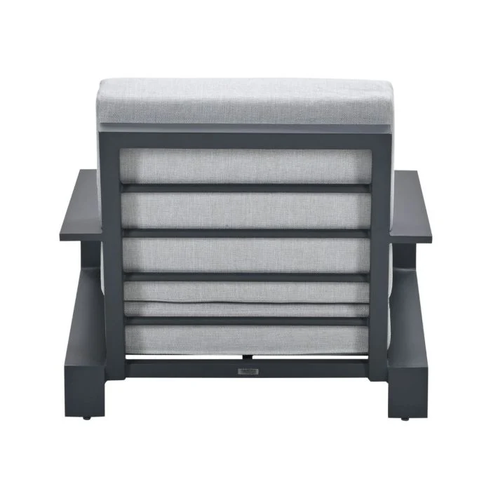 Garden Impressions Lincoln lounge fauteuil carbon black valley sand