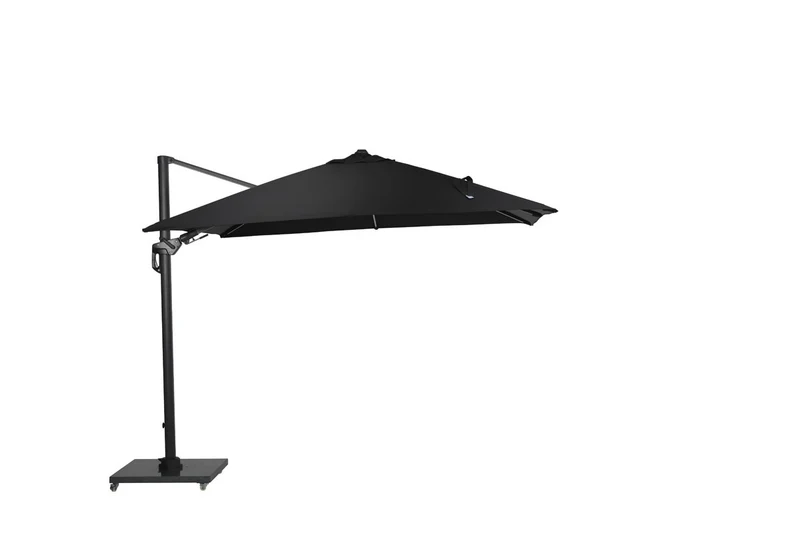 Garden Impressions Hawaii Lumen zweefparasol 300x300 carbon black black
