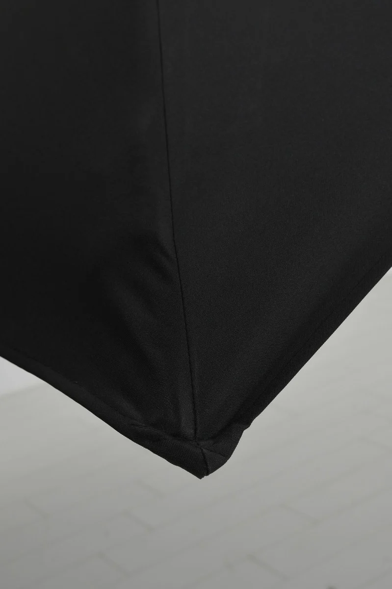 Garden Impressions Hawaii Lumen zweefparasol 300x300 carbon black black
