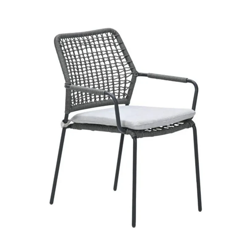 Swifty dining stoel - carbon black - grijs - valley sand - Antraciet