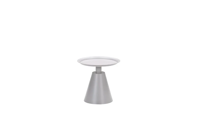 Zavala bijzettafel - diameter 50xH48 cm - Taupe