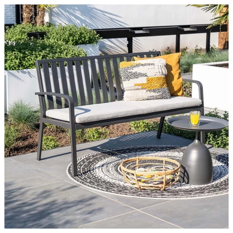Mioala bijzettafel - diameter 50xH48 cm - carbon black