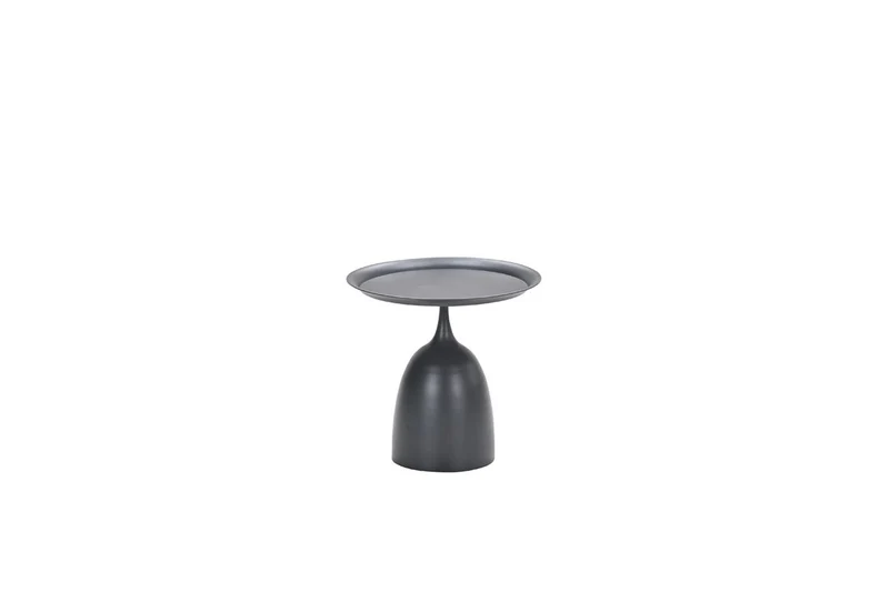 Mioala bijzettafel - diameter 50xH48 cm - carbon black